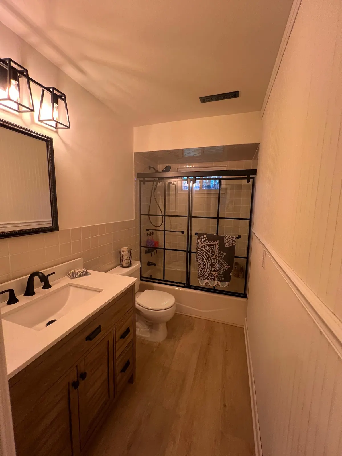 Bathroom before the remodel